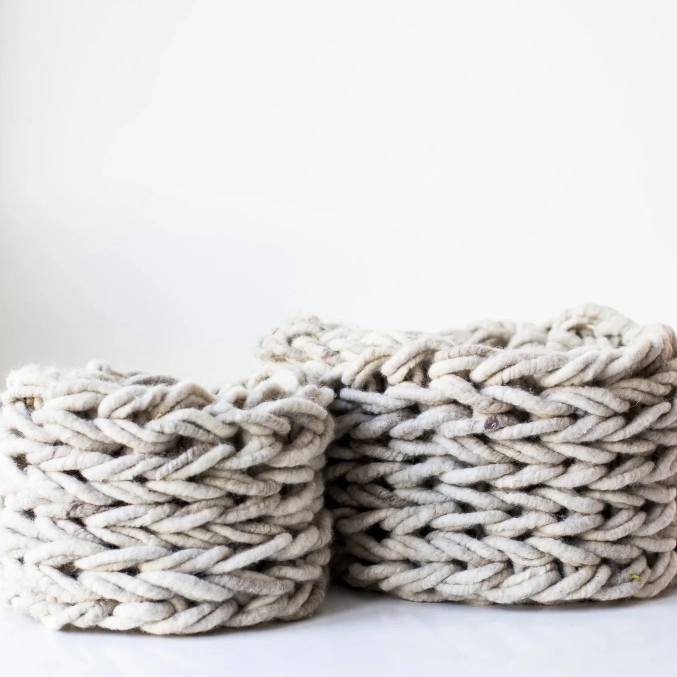 Arm Knit Baskets Pattern - Image 3